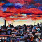 Mixed Media on Canvas, 54x36", 2012