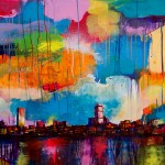 MIxed Media on Canvas, 40x30", 2010