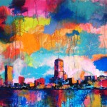 Mixed Media on Canvas, 40x30", 2010