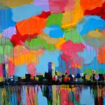 Mixed Media on Canvas, 40x30", 2010