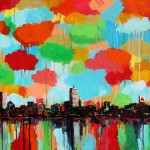 Mixed Media on Canvas, 40x30", 2012