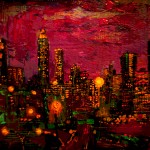 Mixed Media on Canvas, 36x30", 2008