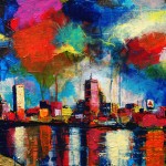 MIxed Media on Canvas, 24x20", 2011