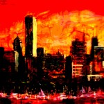 Mixed Media on Canvas, 24x18", 2009