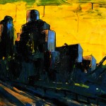MIxed Media on Canvas, 36x24", 2008