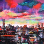 Mixed Media on Canvas, 40x30", 2012