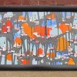 Mixed Media on Canvas, Framed, 36x24", 2012