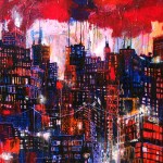 Mixed Media on Canvas, 48x48", 2010