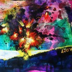 Mixed Media on Wood, 12x10", 2010
