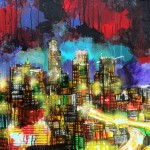 Mixed Media on Canvas, 40x30", 2012