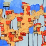 Mixed Media on Canvas, 24x18″, 2012