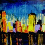 Mixed Media on Canvas, 24x20", 2008