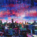 Mixed Media on Wood, 36x24", 2010
