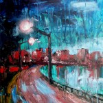Mixed Media on Canvas, 24x20", 2008