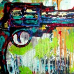 Mixed Media on Canvas, 36x30", 2007
