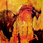 Mixed Media on Canvas, 24x20", 2009
