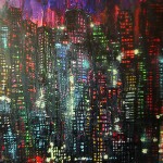 Mixed Media on Canvas, 30x40", 2009